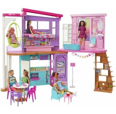 Barbie Malibu House Dollhouse Holiday House HCD50