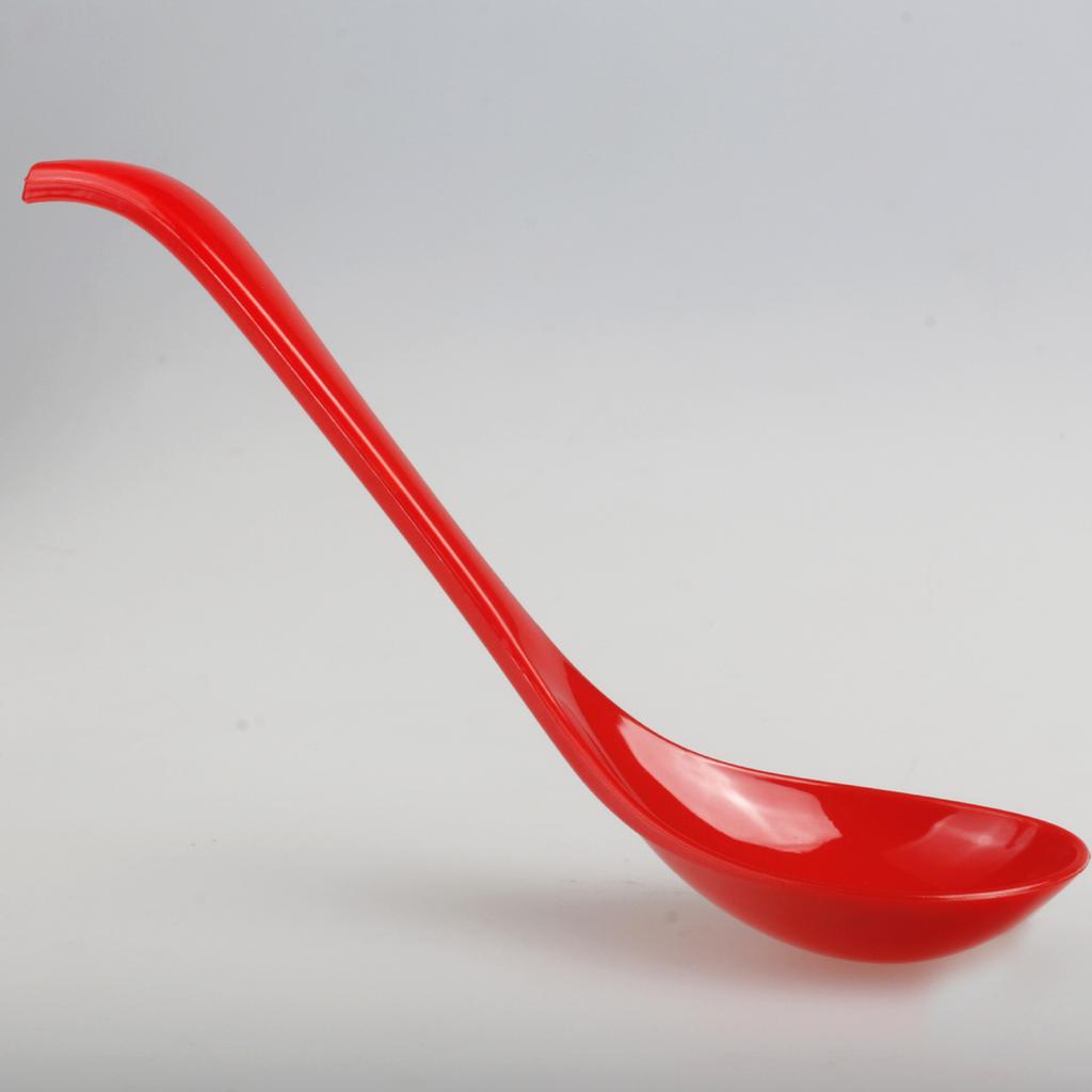 10 Pcs Wedding Disposable Thickened Festive Soup Spoons