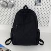 Schoolbag New Diamond Embroidered Thread Backpack Daily Commute Travel Fashion Leisure Large Capacity Nylon Messenger Backpack