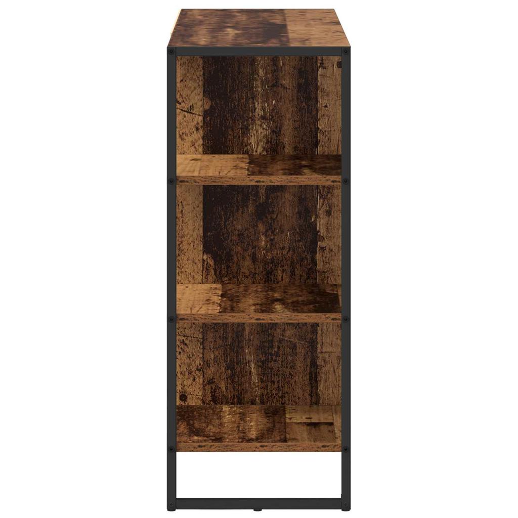 Side Cabinet Reclaimed Wood Look 96.5 X 30 X 75 Cm Engineered Wood