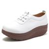 Women's Sneakers PU Leather Platform Thick Bottom Casual Walking Vulcanized Shoes Fashion Female Footwear Zapatillas Mujer