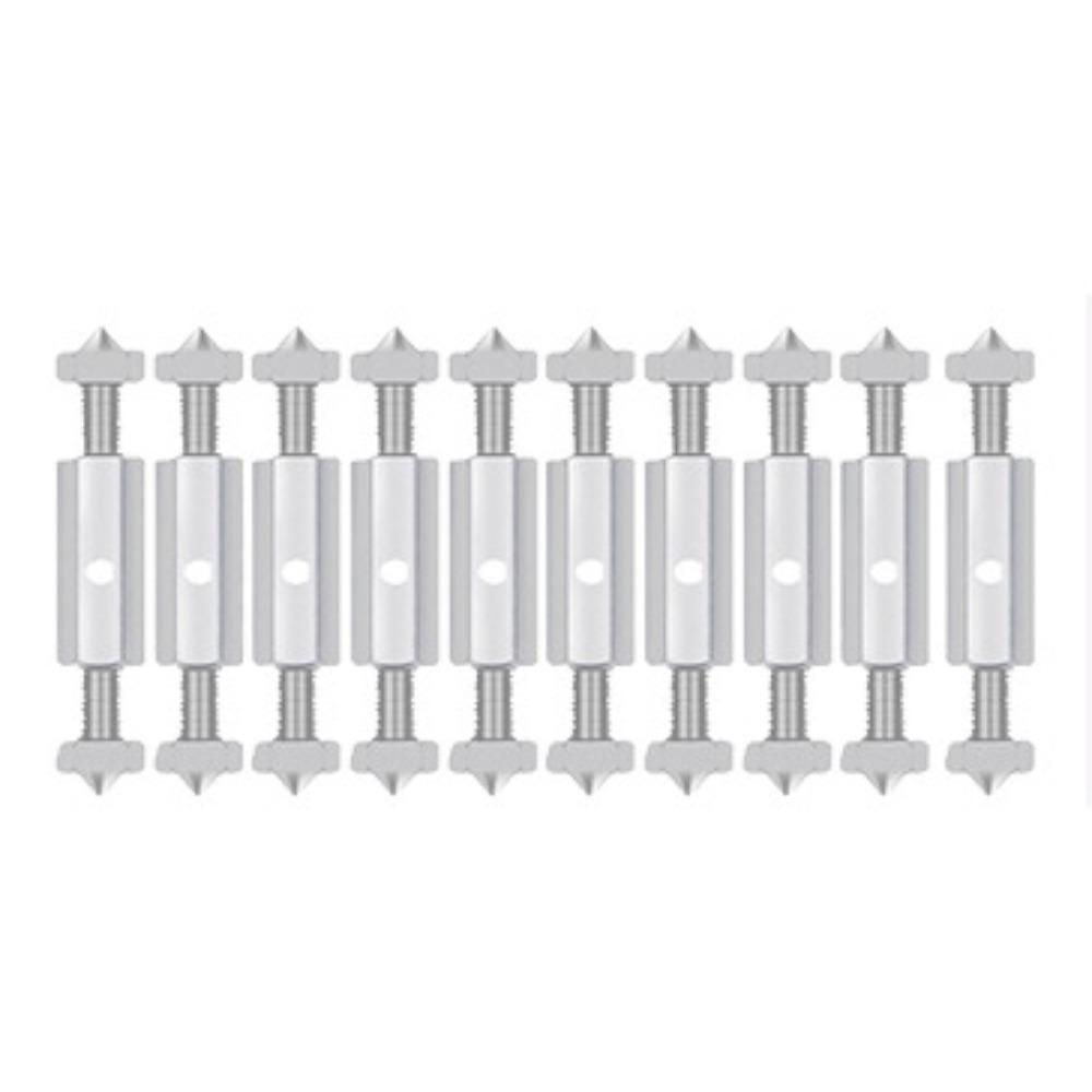 86/118 model 10 Pieces Cassette Repairer Bottom Box Repairer Pole Cassette Screws Support Rod Cassette Repairer Tools with Wrench