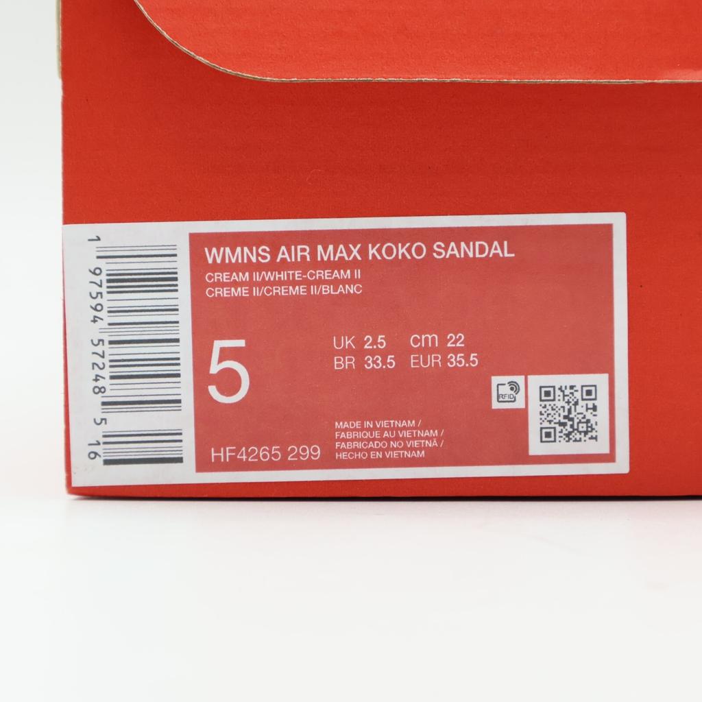 HF4265-299 Nike Air Max Koko Sandal Cream 2 (Women's)