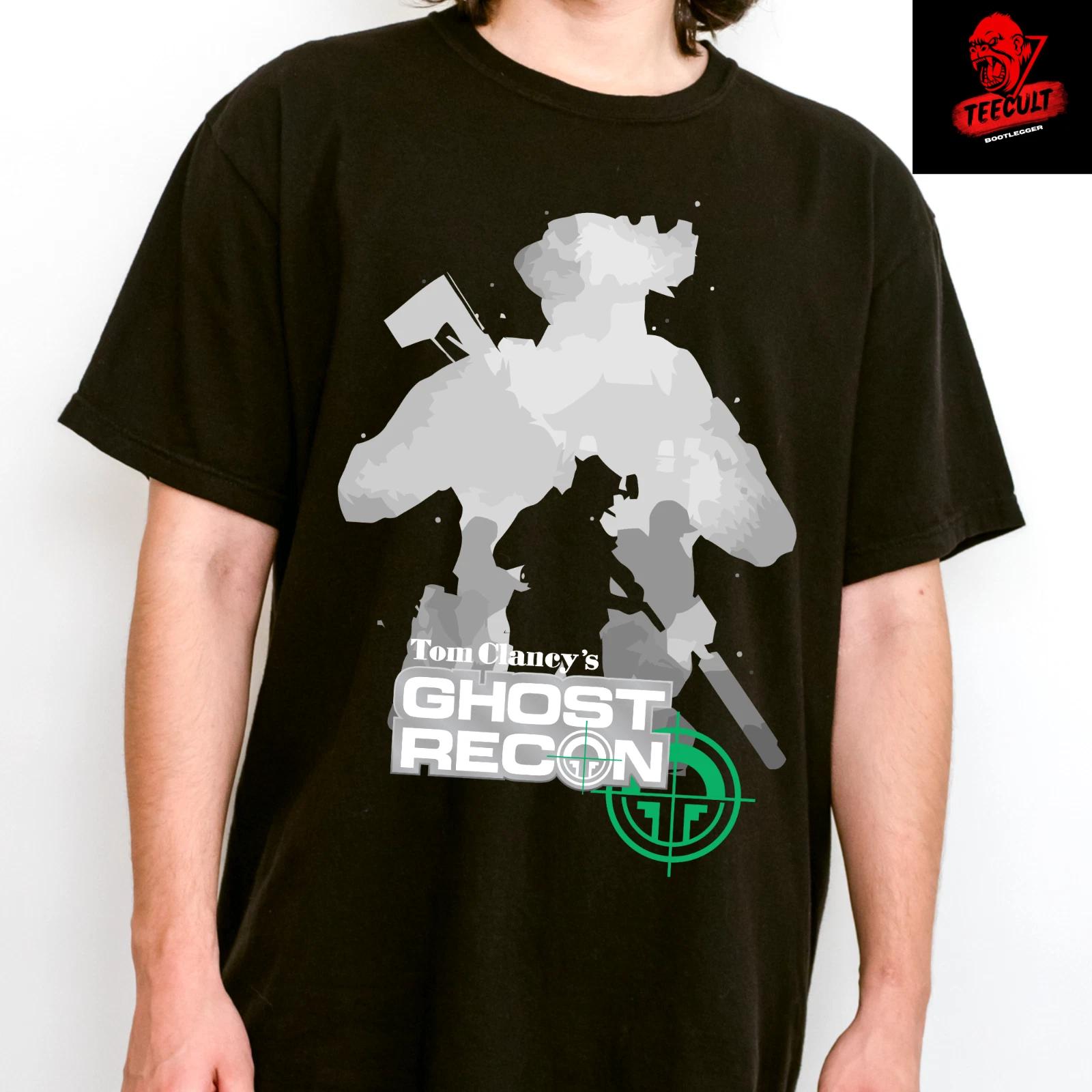 Men s and Women s T-shirts Tom Clancy s | Ghost Recon Video Gamer | Unisex Heavy Cotton XXXXL