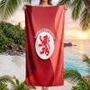 Stampa Middlesbrough FC Asciugamano da Spiaggia Quick Dry Microfibra Assorbente Portatile da Viaggio Asciugamano per Nuoto