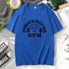Summer Gym T-Shirts Cotton Oversized Women's T Shirt Graphic Print Sporty Men Tee High Quality Women's Clothes