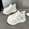 Platform dad shoes women's versatile 2025 new spring fashion trendy muffin casual shoes small height-increasing shoes children