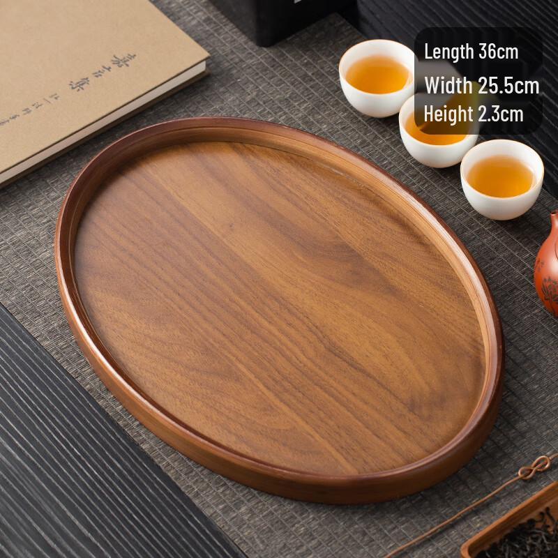 MOLUONA Commercial Wooden Serving Tray