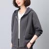 2024 Spring & Autumn Women's Fashion Cardigan Hoodie - Trendy, Youth-Enhancing, Casual Jacket for Middle-Aged Mothers