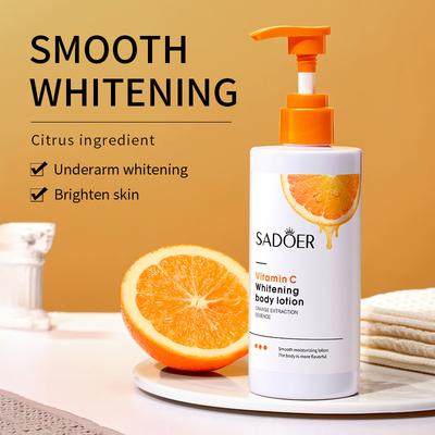 Loción corporal blanqueadora VC Vitamina C Hidratante e hidratante para la piel