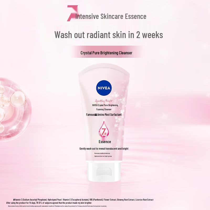 Nivea Пенка для умывания Crystal Brightening с аминокислотами 150g