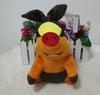 Pokmon Warm Pig Plush Toy With Short Pile Fabric For Kids Playroom Decor