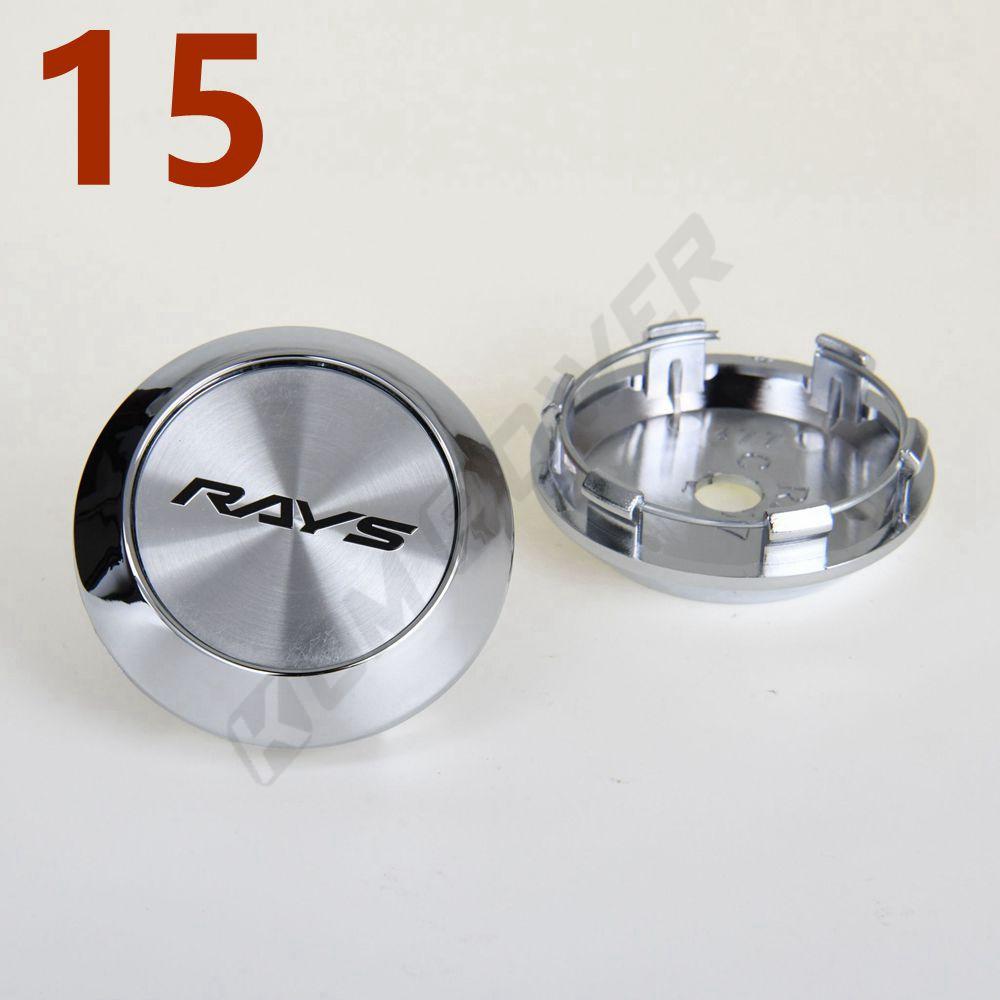 4 Piezas Diámetro Exterior 70MM / Diámetro Interior 63MM Tapa Central Deportiva para Llanta VOLK RAYS Tapa Central de Rueda Tapa de Cubo de Rueda