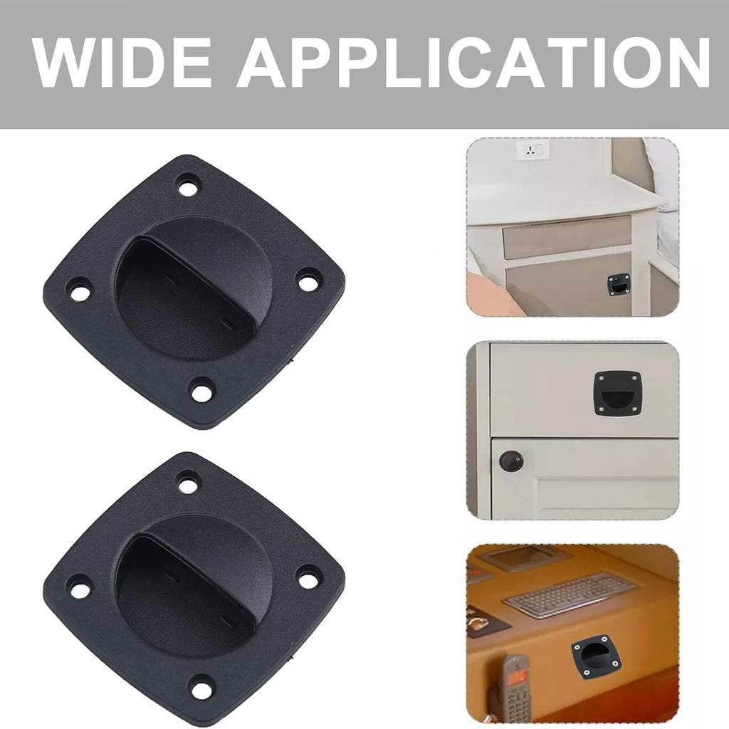 Boat Hatch Lift Ring Pull Handle Ergonomic Boat Handle Corrosion Resistant Marine Handle Simple Installation for Boats