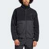 Adidas Originals Polarfleece Oberteil mit durchgehendem Reißverschluss für Herren Oberbekleidung Schwarz IM9882