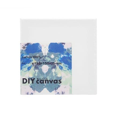 Handy Crown DIY Canvas Square 150mm x 150mm Primed Artist Canvas for Painting
