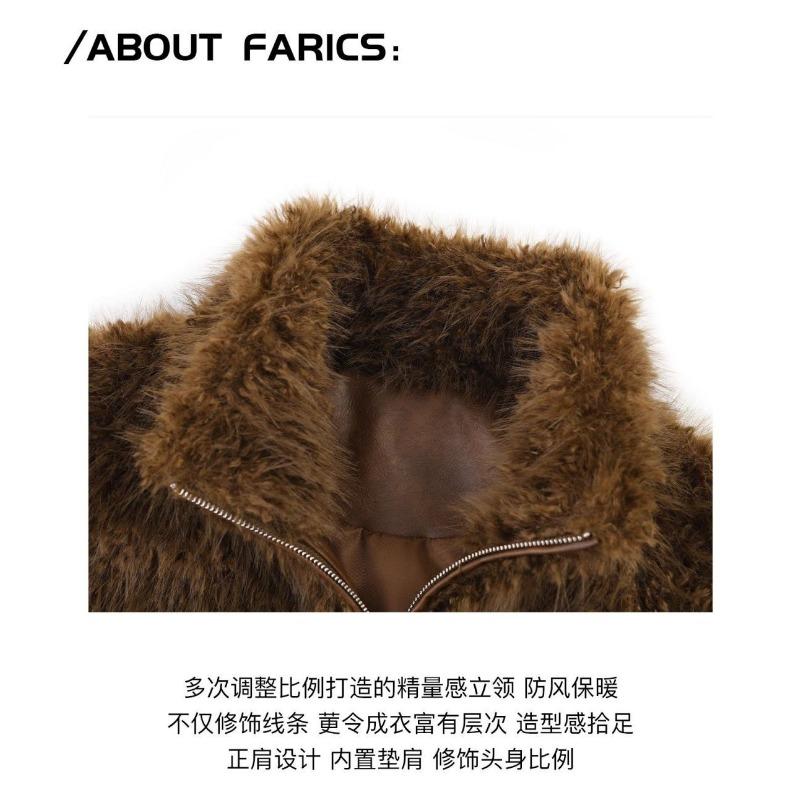 New Autumn and Winter Fur Coat Women's Short Eco-friendly Lamb Fur Fur Thickened Top To Keep Warm