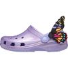 Classic Clog I Am Butterfly Comfortable Durable Low Top Kids Sandals Kids Sandals Purple 211262-5BN
