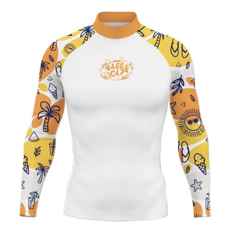 UV Protection Long Sleeve Rash Guard Surfing Diving Swimming Men Women Adult Summer Sportswear