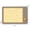 Wooden Brain-Teaser Jigsaw Puzzle for Kids & Adults - Challenging Multi-Piece Educational Toy