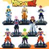18-20CM Anime Dragon Ball Z Super Saiyan Son Goku Broly Vegeta Anime Action Figure Model Gifts Collectible Figurines for Kids