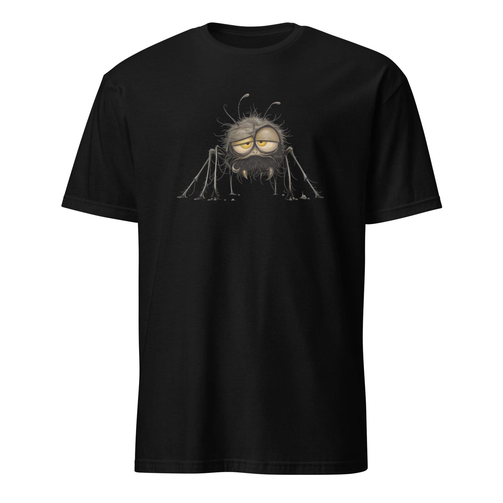 Cute Spider Unisex T-Shirt, funny bug insect gift goth gift cartoon fun spooky XXL