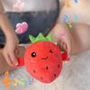1Pcs Christmas Gift Banana Baby Beat Sensing Creative Fruit Novelty Parent-Child Musical Interactive Piano Toy Plush Doll
