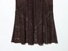 2026 European Style Women's Mid-Length Lace Silk Satin Skirt