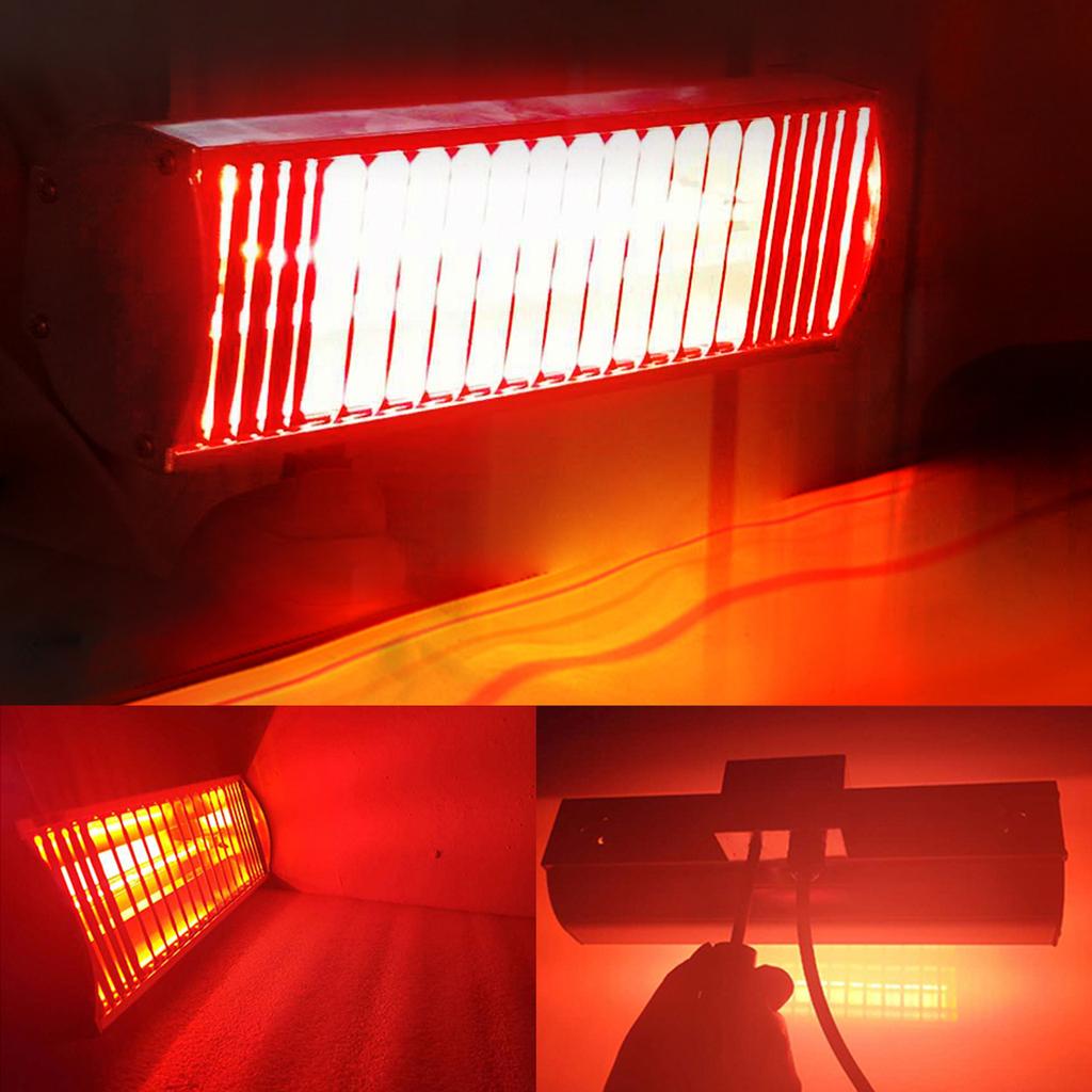 DATOUBOSS Portable Infrared Paint Curing Lamp 1000w Handheld Shortwave Infrared Heating Light Car Body Repair Tool