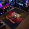 Crystal Velvet Rug Brentford Football Print Custom Name Text Floor Mat Home Decor