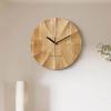 Creative Vintage Wall Clocks Living Room Design Silent Wooden Wall Clocks Round Minimalist Relogio De Parede Room Decorations