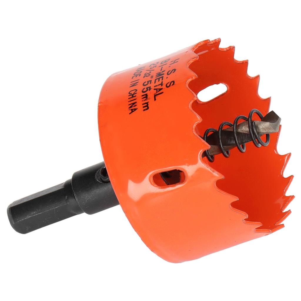 Hole Saw Drill Bit Sharply Teeth Easy Chip Removal High Hardness HSS Hole Cutter with Arbor for