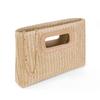 Women Clutch Women's Fashion Chain Dinner Straw Bag Woman Summer Casual Vacation Shoulder Bag Female Large Purse 2024