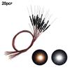 20 Stück Vorverkabelt Für SMD LED 0402 Warmweiß Leuchtdiode 12V Verkabelte Anschlüsse Für DIY Landschaften Zum Erstellen Eines Natürlichen Aussehens