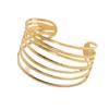 ZAKOL Stainless Steel Bangles Bracelet for Women Gold Color Plated Multi-layer Bracelets Zircon Gift Pulseras Mujer