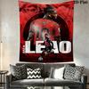 AC Milan Wall Hanging Printed Fabric Blanket Decorative Tapestries for Bedroom Living Room Home Decor