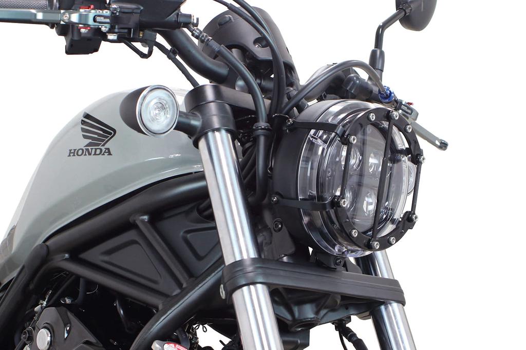 Special Parts Takekawa Headlight Guard (Black) CL250/500/REBLE 250/500/1100 09-09-0086