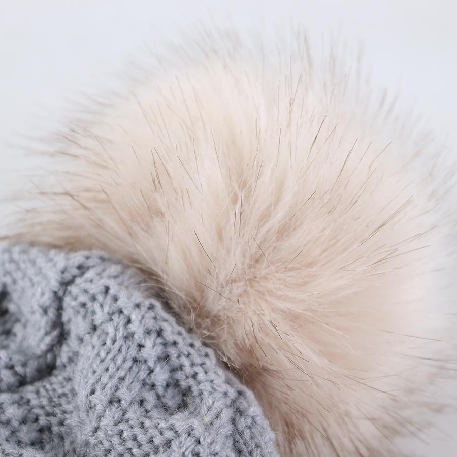 Toddler Kids Infant Winter Hat,Earflap Knit Warm Cap Fleece Lined Beanie for Baby Boys Girls
