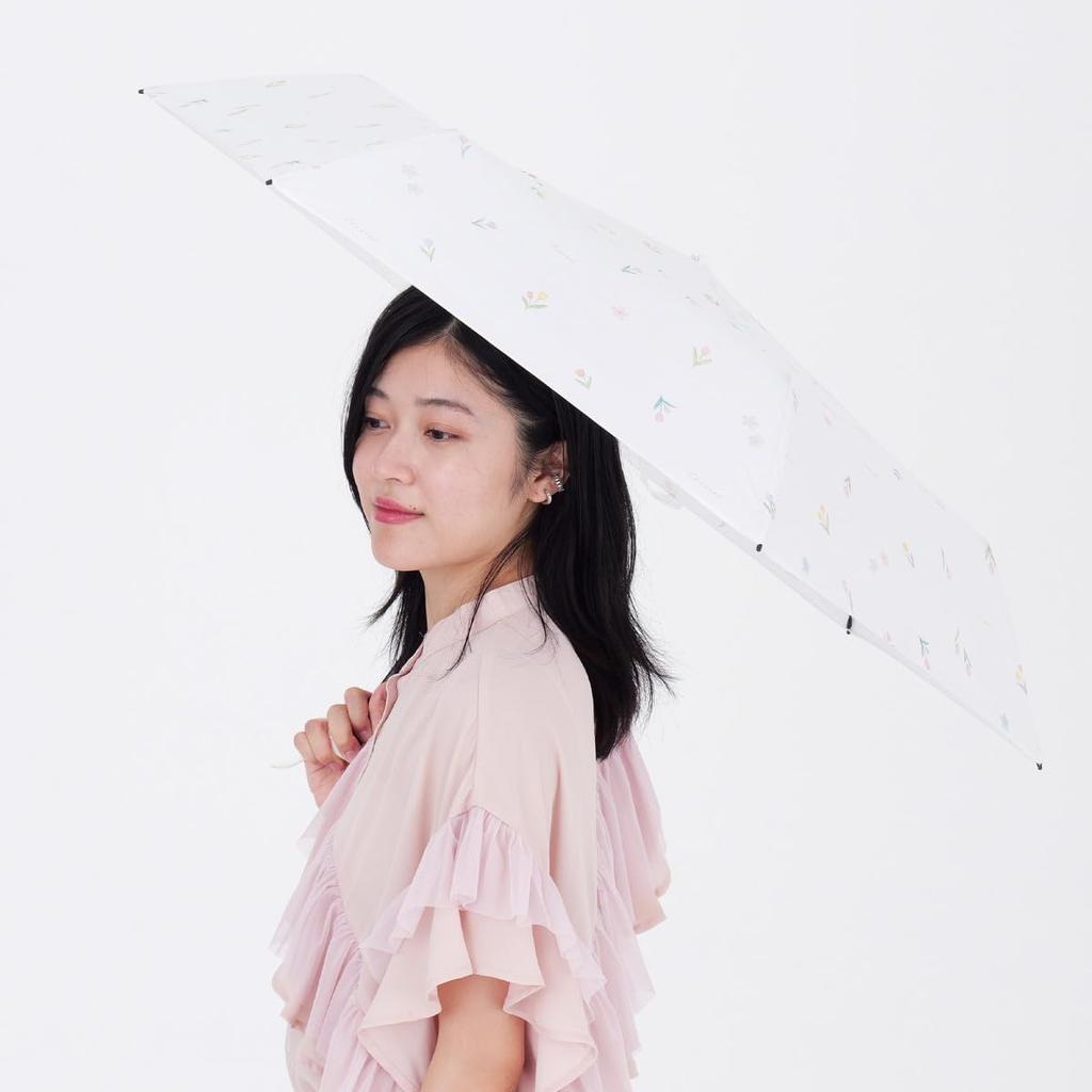 Nifty Colors Tulip Slender Mini Folding Umbrella 1852OF