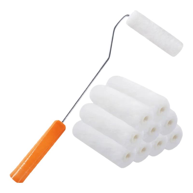 Chugong 4-inch Paint Roller Brush Kit with 10 Refills
