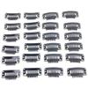 Professional Wholesale 9 Teeth Elastic Wig Clips With Safety Pin for Home Hair Extension Installation and Fixing Work
