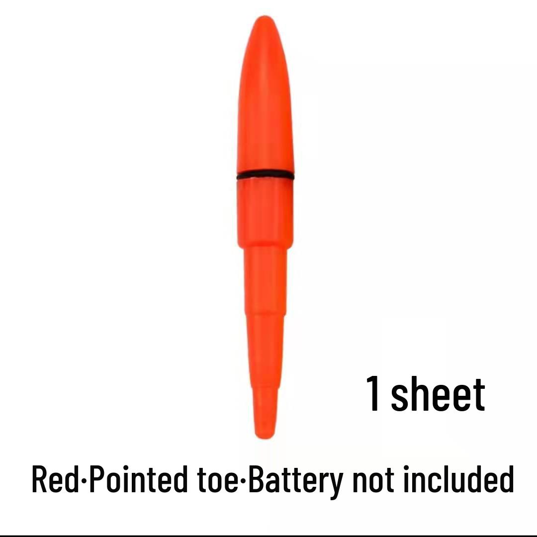 

LED Night Fishing Glow Stick: Luminous Head Float Light for Sea & Rock Fishing Tackle Accessories CR425 Battery Step Electronic Stick