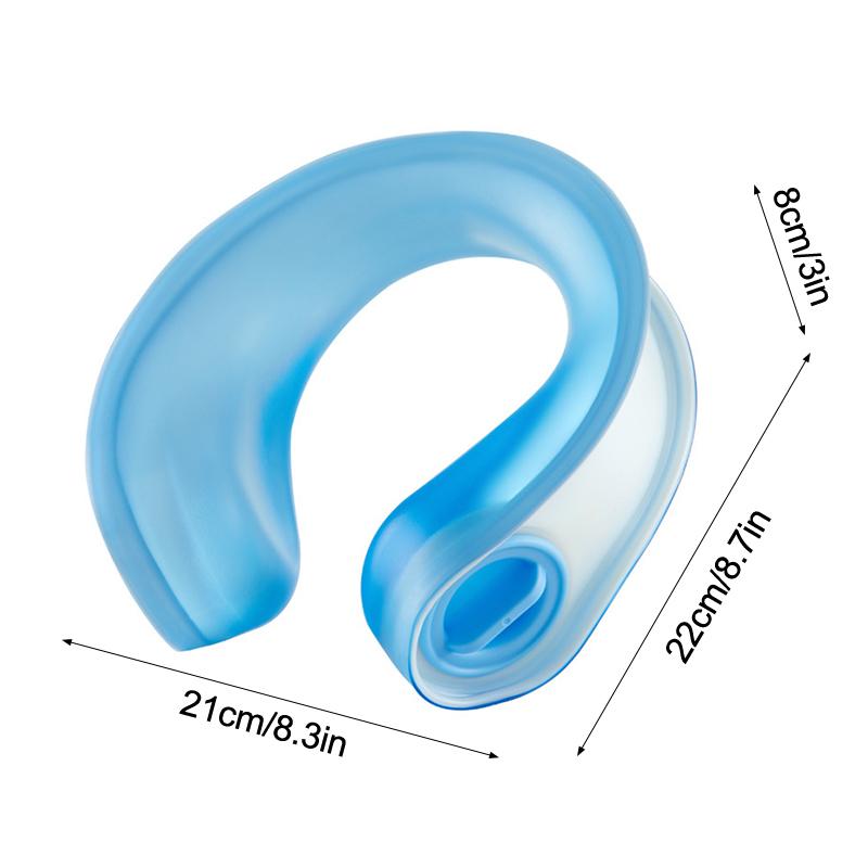 Nacken-Eispackung-Wickel für Schultern, Wiederverwendbare Kaltpackungen für Verletzungen, Schwellungen und Schmerzlinderung