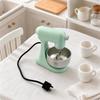 Dollhouse Stand Mixer with Metal Bowl Compact Scale Model Ornament Delicate