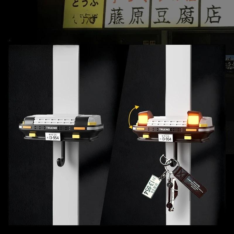 Home Initial D AE86car Headlight Key Hanger Creative Storage Rack Hook Ae86 Key Holderwallhome Decormodern