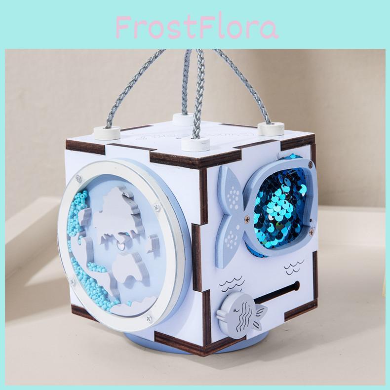 Picking Lock Wooden Box Early Education Interactive Puzzles Toddler Development