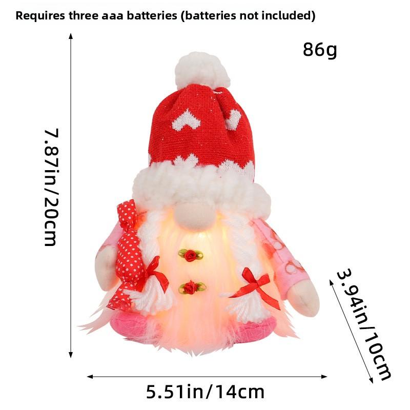 

Valentine s Day Faceless Baby Gnomes Wedding Decoration Valentines Day Party Decor Valentine Gnome Decor Ornament Snowflake as pic