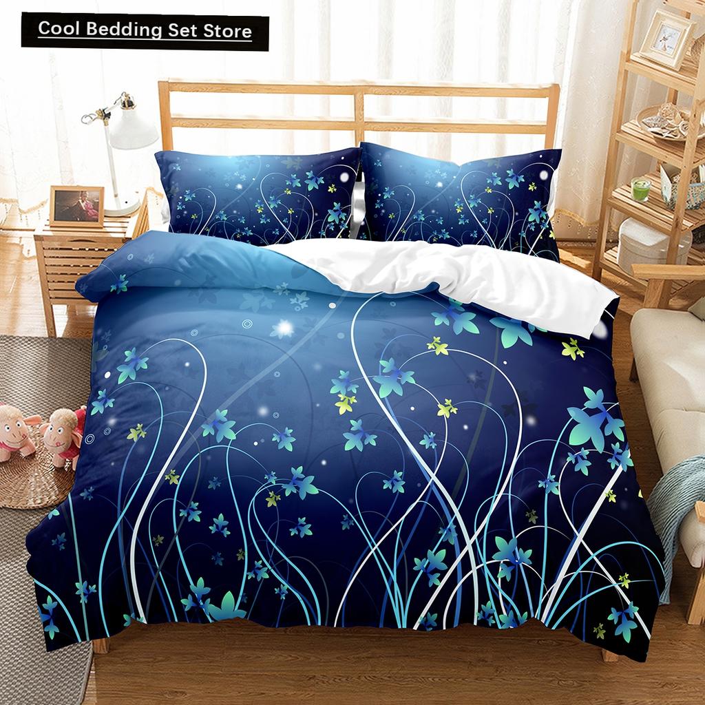 3D Abstract King Queen Duvet Cover Solid Geometry Bedding Set Rotate Three-dimensional Space 2/3pcs Polyester Soft Quilt Cover