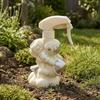 Astronaut Watering White Spray Bottle Silver Details 2in1 Can