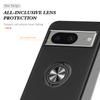 Ring Kickstand Case for Google Pixel 8,Hard PC+Soft TPU Drop-proof Phone Cover